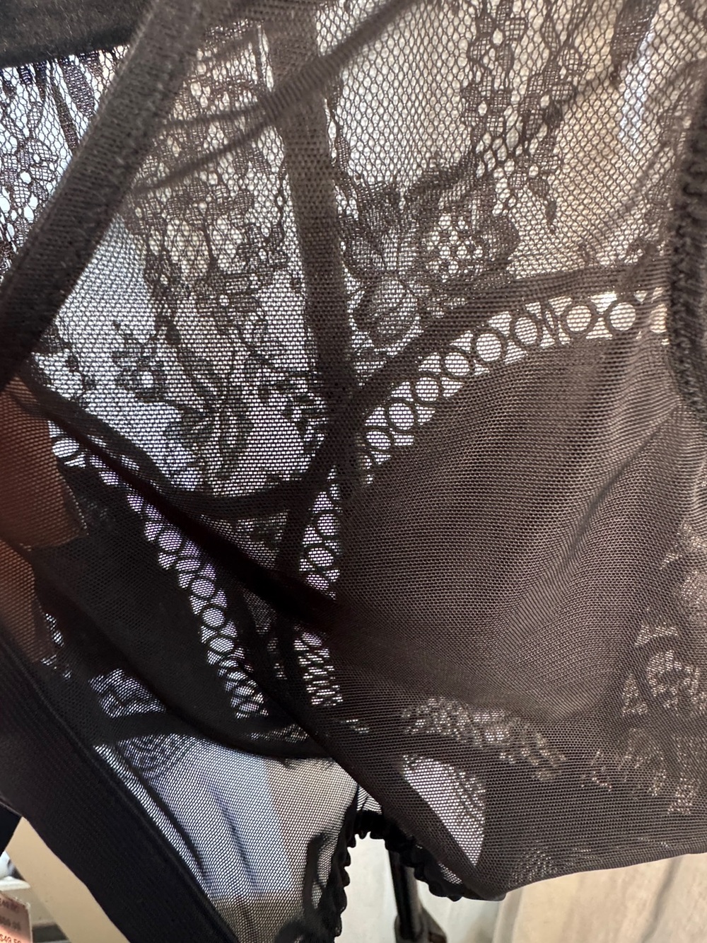 Victoria's Secret Black Lace Sheer Bralette Top - Picture 5 of 15